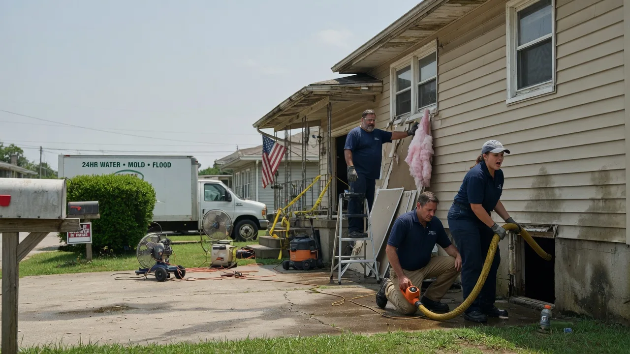 Water Damage Repair in Alum Bridge, WV near me